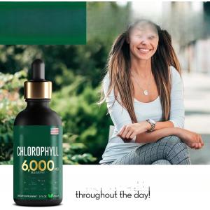 OEM Private Label Oral Liquid Chlorophyll Herbal Extract 6000 mg - Premium