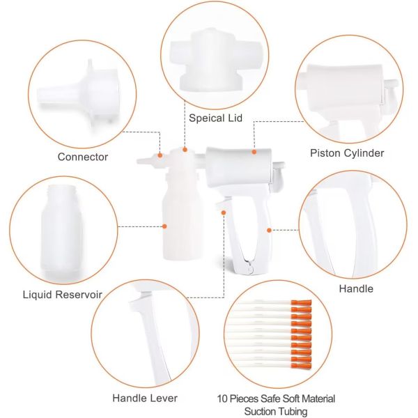 Portable Hand Help Suction Pump Suction Device Sputum Suction Machine