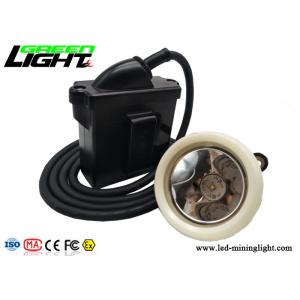 10000lux Brightness Cordless Mining Cap Lamps IP67 Waterproof 100000hrs Light