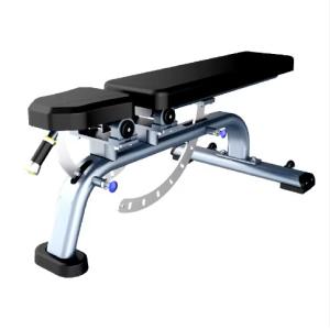 Foldable Flat Gym Adjustable Bench Press Machine For Beginners