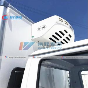 2T 3T ISUZU Double Row Frozen Meat Delivery Trucks