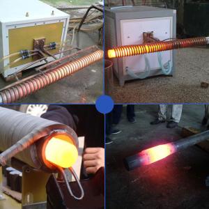 120kw Induction Heating Forging Equipment Machine Bar Diathermy High Frequency