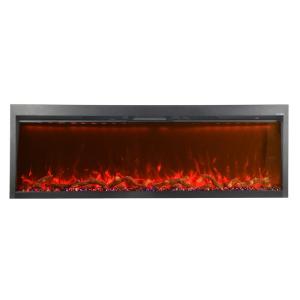 China 1240mm Built-in Living Room Stove 3 Brightness Levels Decorative Insert on sale