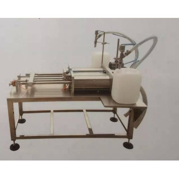 Stainless Steel Semi Automatic Viscous Liquid Filling Machine 950*580*1200 Mm
