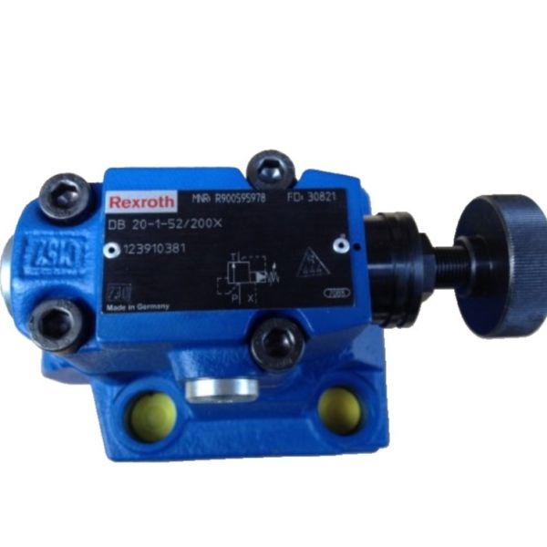 Rexroth Hydraulic Valve DB20-1-5X/200X Blue Color High Pressure Performance
