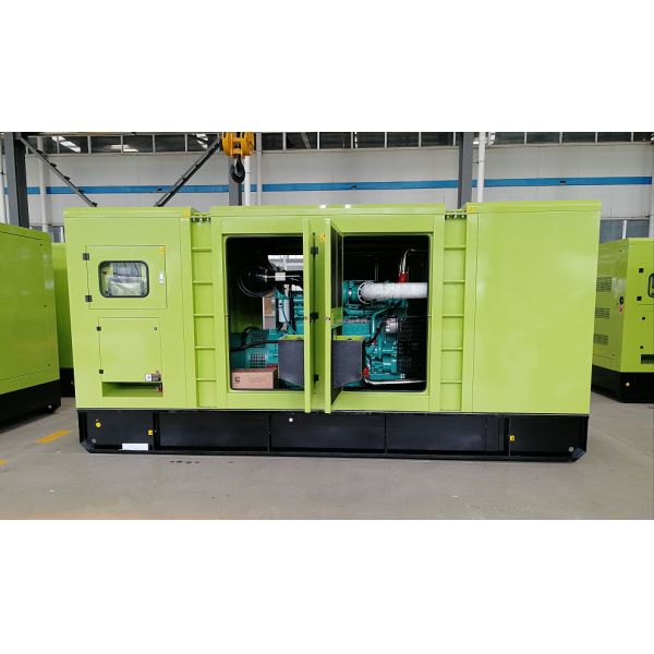 Genuine Motor 450kva Cummins Diesel Generator Silent 350kw Power plant Parallel