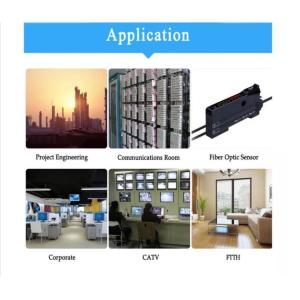 Blue SS Single Mode Fiber Patch Cord G625D Pre Terminated Fiber Cable