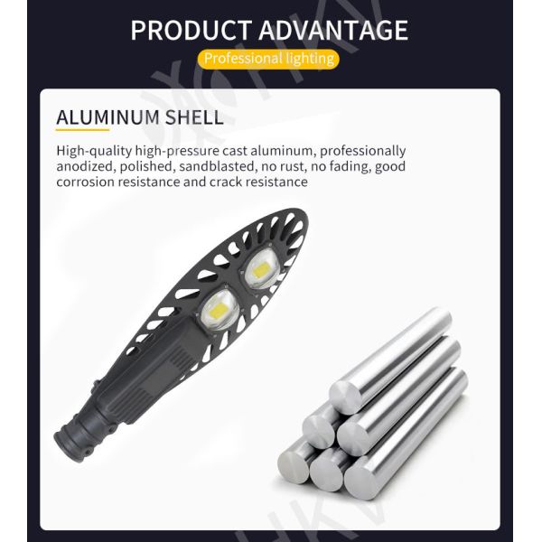 50W Waterproof LED Street Lights IP65 AC85-265V LED Garden Light