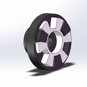 rubber spider flexible coupling for hydraulic water pump