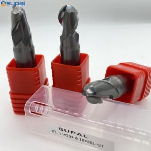 High-Hardness End Mills For Cutting Stainless Steels Copper Alloy Tailored Shank