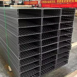 Customizable Aluminum Cable Tray With Rectangular Design And Various Accessories