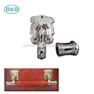 Cheap H057 Australia Style Metal Coffin Handles Zamak Fix bar handles for sale