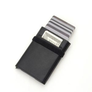 Low MOQ Mix Models Card Holder with Money Pocket Pop Up Wallet RFID Blocking