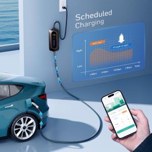 China Type 2 GBT Home Electric Car Accessories 16A 3.5Kw Level 2 Portable Electric Car Charger New Condition Mobile Home EV Charger on sale