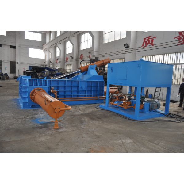 Quality Automatic Hydraulic Industrial Baler Machine Smooth Baling Process wholesale