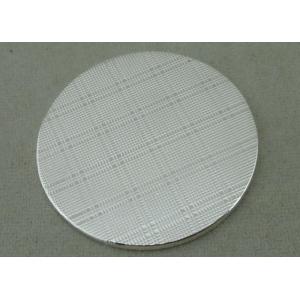 Copper Stamped Personalized Coin , 1 1/2 Inch Silver Plating And 3D Proof Coin