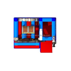 Kids Inflatable Pvc Bounce Castle With Slide for Outdoor Party Fun and Backyard