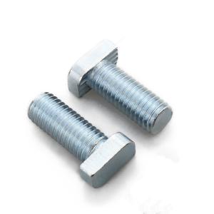 Class 8.8 Full Thread Yellow Zinc Plated M12 T Head Bolts