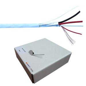 7*0.2mm Drain Wire PVC Jacketed Shielded Security Cable for Alarm System