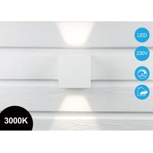 5 years warranty IP65 6W Outdoor Cube Decorative Up And Down LED Wall Light