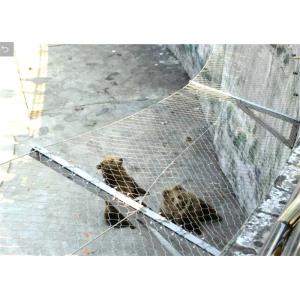 Zoo Animal Aviary Wire Netting Stainless Steel Wire Rope Mesh