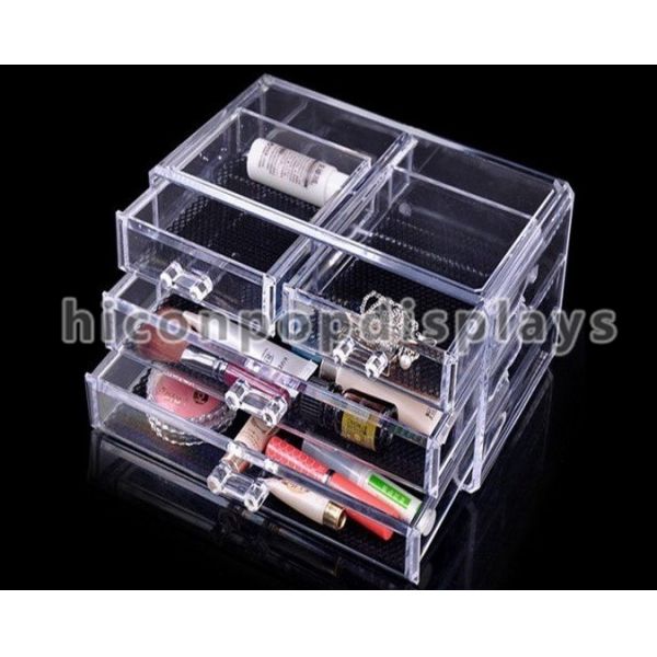 Retail Counter Cosmetic Display Stand Makeup And Nail Polish Organizer