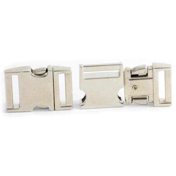 3/8&quot; Metal Side Release Buckle for Paracord Bracelet