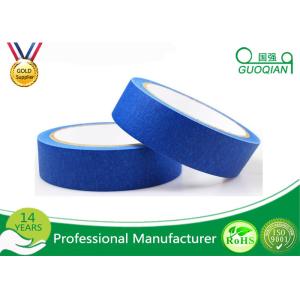 Blue Painters Rubber adhesive Colored Masking Tape For Auto Industry