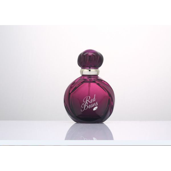 Quality Cute Round shape 30ml Glass Perfume Bottles Perfume Atomizer Glass Spray Bottles Makeup Packaging wholesale