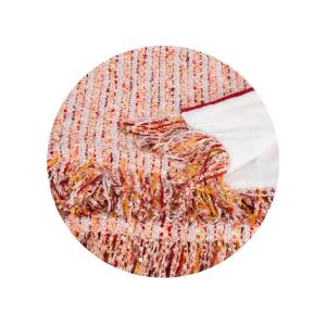 Midweight Fabric Couch Throw Blanket Multiple Colors Pattern Customized