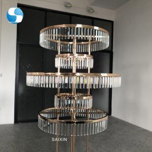 ZT-553 New design for wedding gold decoration table tree centerpiece hanging