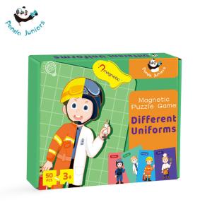 Different Uniforms Cognitive Magnetic Puzzle Game for Kids Gift