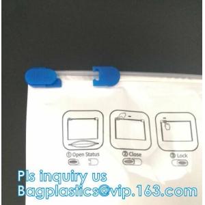 Medium Size Silver Zip lockkk Foil Bag Pouches , Clear Stand Up Pouches For