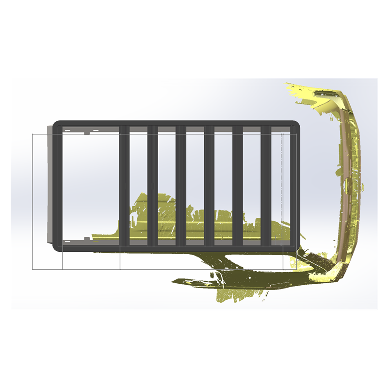 Full Non-Drill Black Powder Coating 4x4 4runner Car Roof Racks for Camping Activities