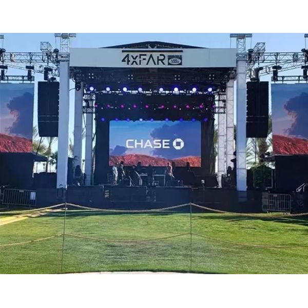 250x250mm Module Stage Rental LED Screen P3.91 High Definition 2 Years Warranty