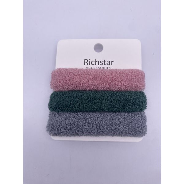 Quality Practical Nylon Ponytail Holders Reusable , Stretchable Thick Hair Bobbles wholesale