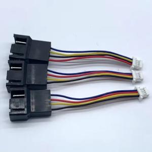 Customized JST SM2.5 4 Pin To JST SH1.0 4 Pin Wire Harness With Tin Plated