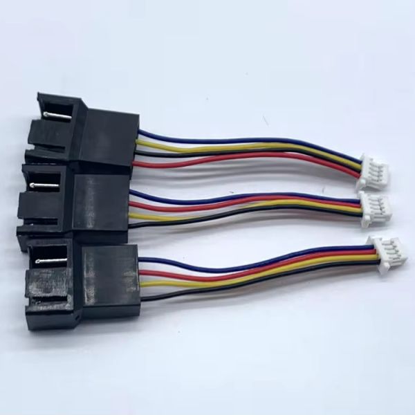 Customized JST SM2.5 4 Pin To JST SH1.0 4 Pin Wire Harness With Tin Plated
