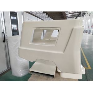 China Fiberglass engineering vehicle shell mold Custom FRP/GRP construction truck bumper on sale