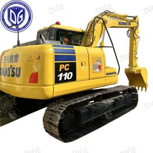 Advanced manufacturing USED PC110 excavator with High-performance hydraulic