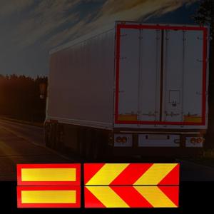 High Visibility Metal Reflective Vehicle Conspicuity Markings For Truck Lorry