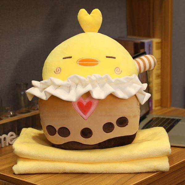 Hand Warmer PP Cotton Stuffed Animal Blanket 50x70cm