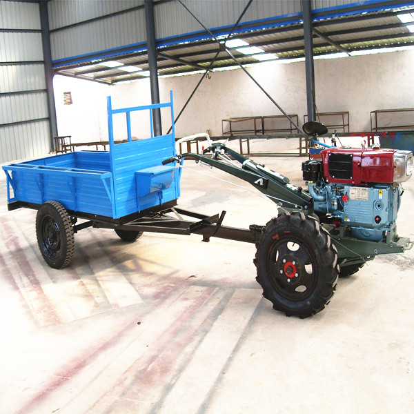 Walking tractor trailer