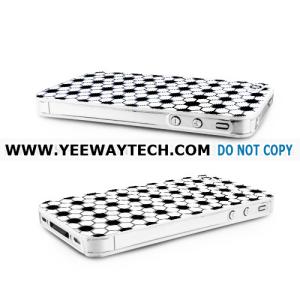 unusual iphone 4S cases -42405 Hexagon Mesh Back Hard Case Cover For iPhone 4 -