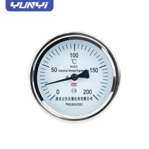 Cheap Stainless Steel Bimetal Thermometer Temperature Gauge For Industrial for sale