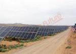 Automatic 1 Axis Solar Tracker Mounting Structure 60 Degree