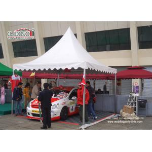 China Pagoda Tent / White Outdoor Event Tents with aluminum and PVC material on sale