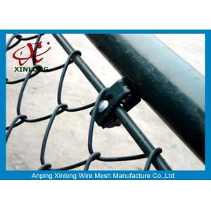 Hot Dipped Galvanized Welded Wire Mesh Fence / Sightseeing Zone Chain Link Fence