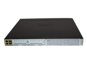 China ISR4331-VSEC/K9  Cisco ISR 4331 Bundle With UC & Se 3 WAN/LAN Ports  2 SFP Ports  Multi-Core CPU 1 Service Module Slots on sale