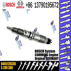 diesel fuel injector 0445120336 common rail injector 0445120336 for CUMMINS QSB 6.7 diesel engine